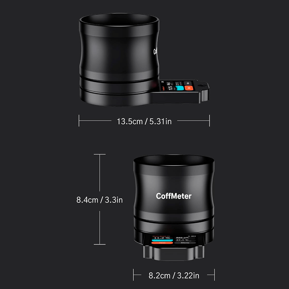 DiFluid CoffMeter M1 - Kaffe Fugt- og Densitetmåler - BloomVik