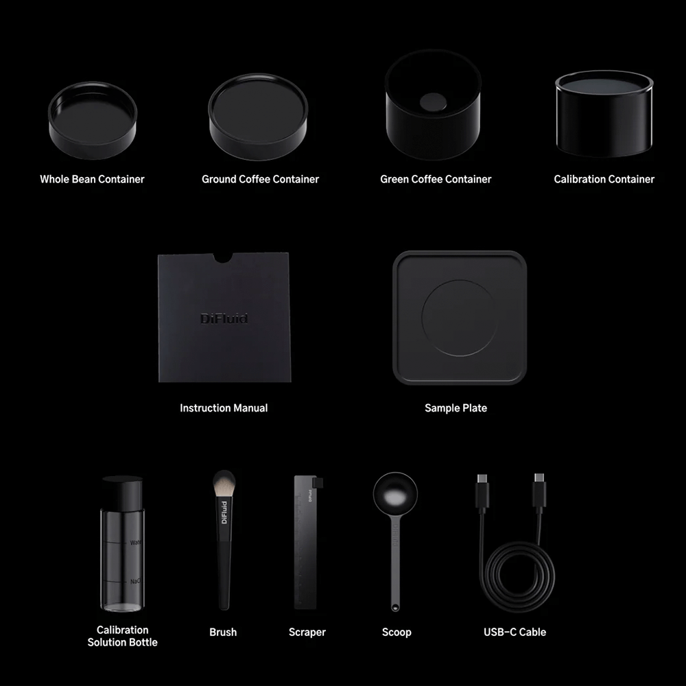 DiFluid Omix Plus - Kaffe Kvalitets- og Ristningsanalysator - BloomVik