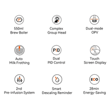 Gemilai Ele G3028A - Smart Espresso med Auto-Mælkeskum - BloomVik