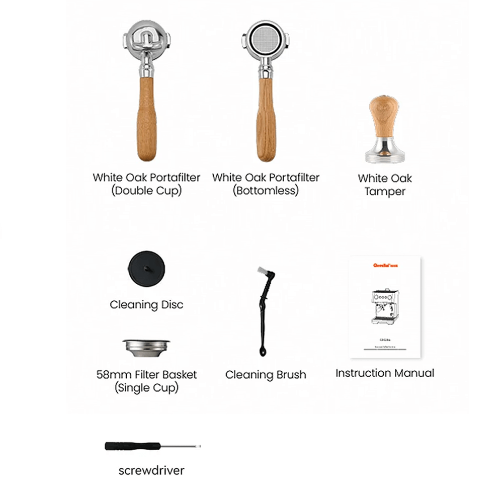 Gemilai Ele G3028A - Smart Espresso med Auto-Mælkeskum - BloomVik