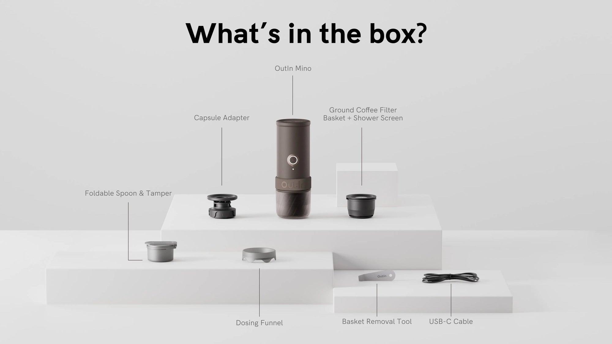 OutIn Mino – Den Ultimative Portable Espressomaskine - BloomVik