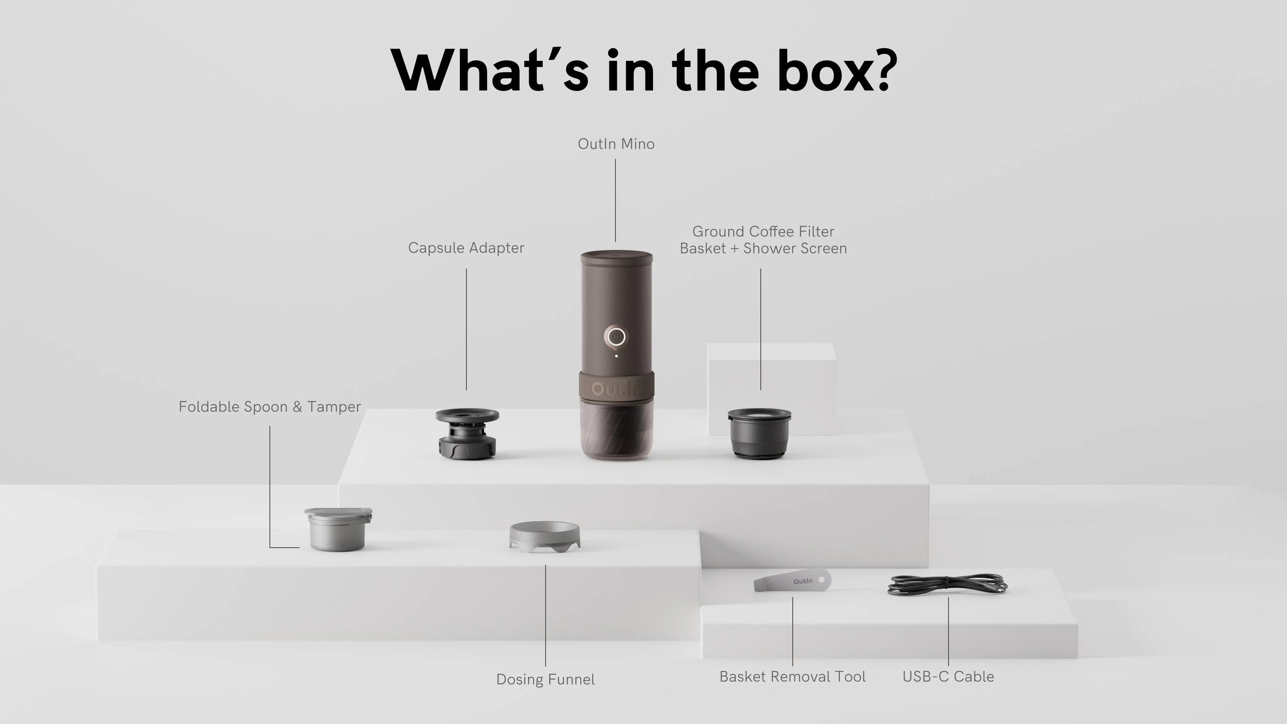 OutIn Mino – Den Ultimative Portable Espressomaskine - BloomVik