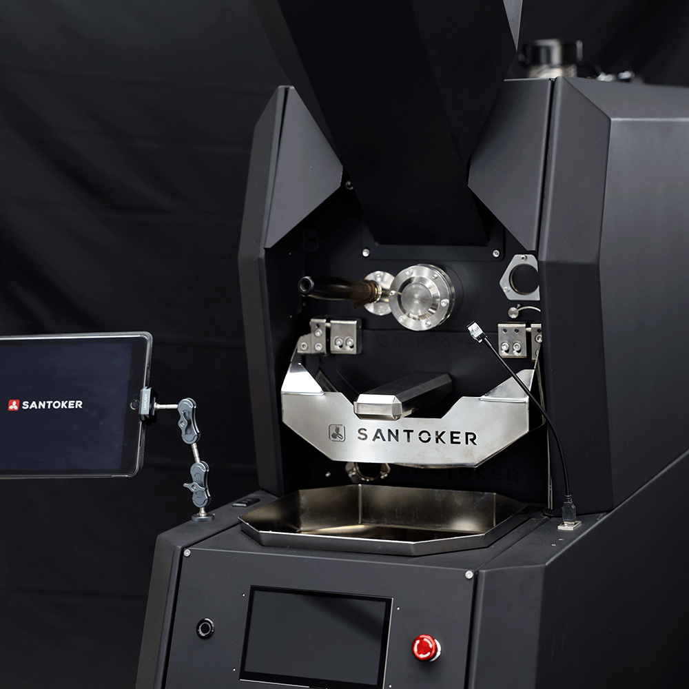 Santoker RX3 Bundle med T3 Røgrenser - Professionel kafferistning i kompakt format med fuldkommen røgkontrol - BloomVik