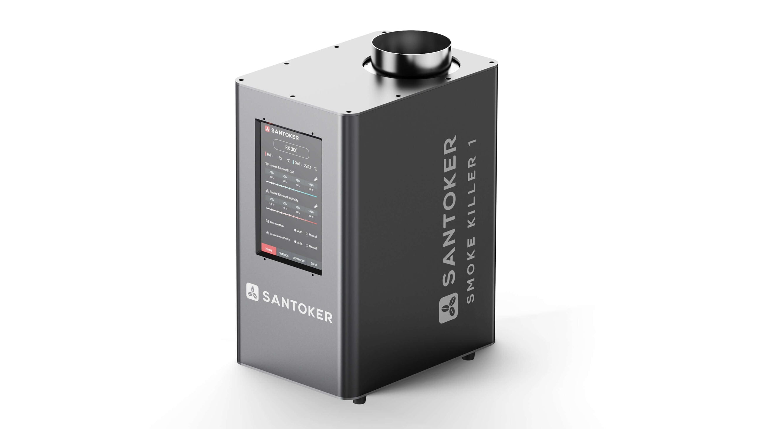 Santoker RX1 + Smoke Killer 1 – Komplet røgfrit ristnings-sæt - BloomVik